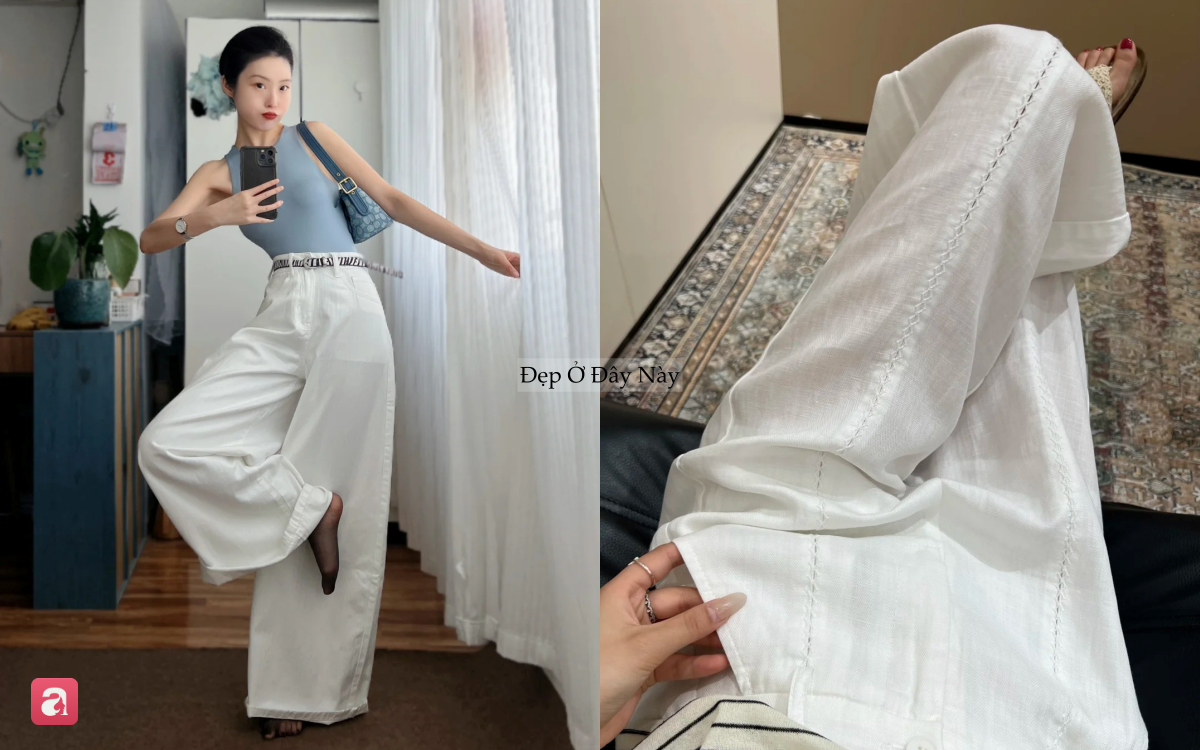Chiếc quần "quốc dân" mùa hè: Mặc đi làm hay đi du lịch đều đẹp mê- Ảnh 2.