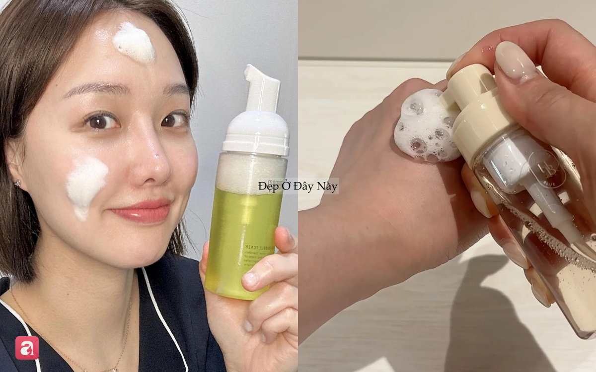 Phụ nữ Hàn đang mê mẩn 4 lọ "toner bong bóng" này: Da căng bóng, ngừa lão hóa chỉ sau vài phút mỗi ngày- Ảnh 2.