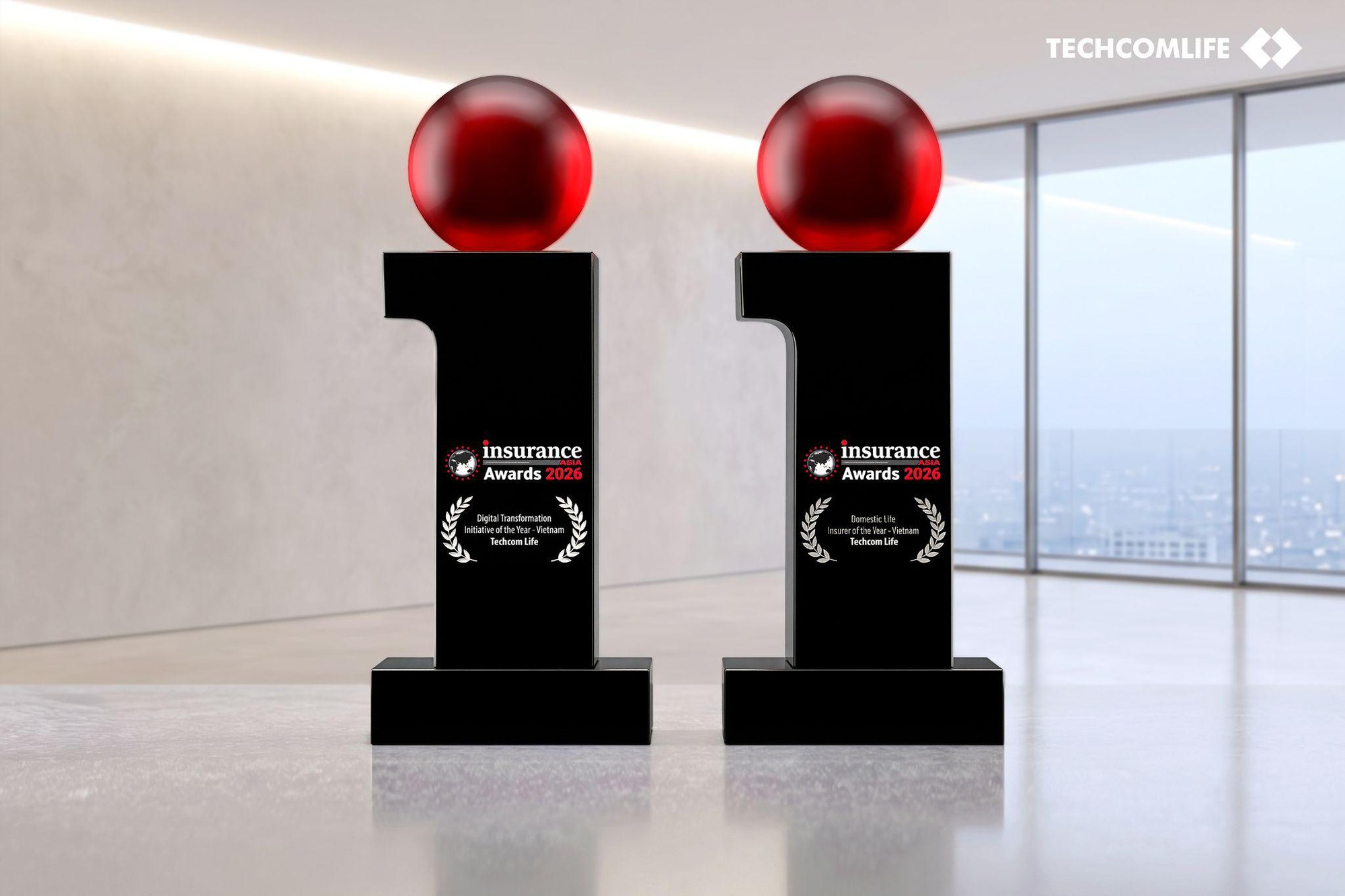 Techcom Life đoạt c&uacute; đ&uacute;p giải thưởng tại Insurance Asia Awards 2026- Ảnh 1.