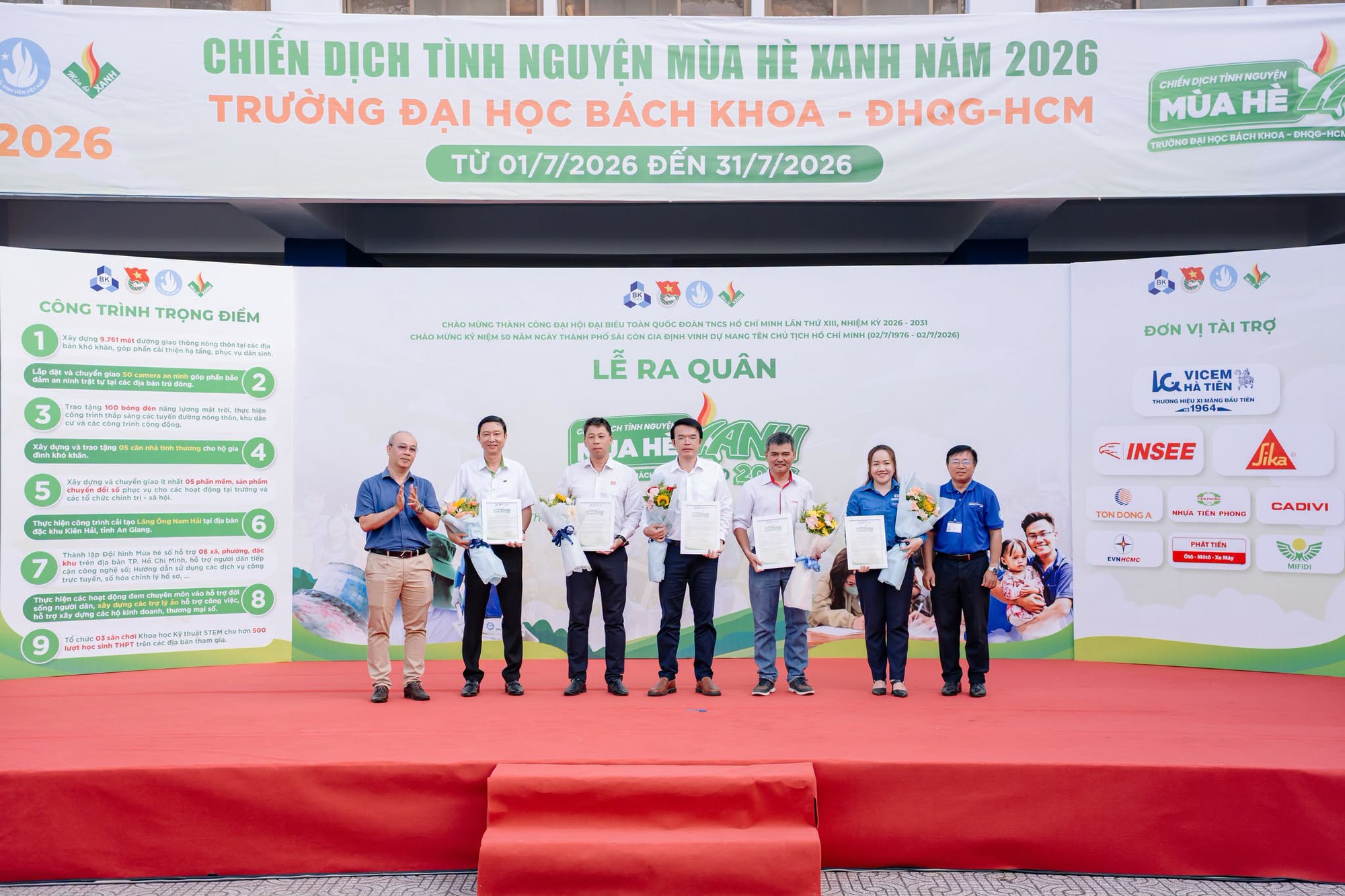 Tiền Phong Nam đồng h&agrave;nh Chiến dịch M&ugrave;a h&egrave; Xanh, x&acirc;y dựng c&ocirc;ng tr&igrave;nh nước sạch tại Đồng Th&aacute;p - Ảnh 1.