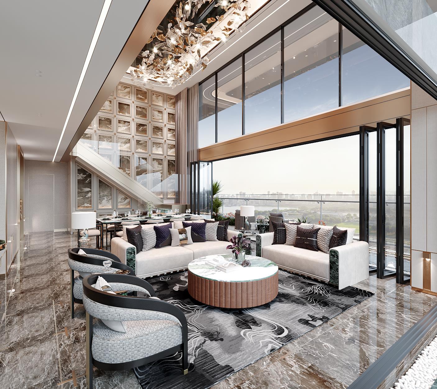 Nghệ thuật kiến tạo Sky Villas độc bản với ri&ecirc;ng tư v&agrave; gắn kết song h&agrave;nh tại Noble Crystal Long Bien WorldHotels Residences- Ảnh 2.