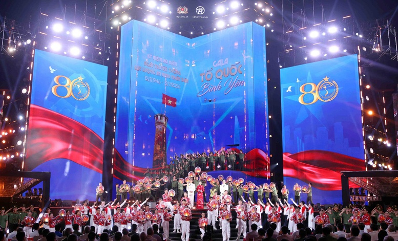 Gala 'Tổ quốc b&igrave;nh y&ecirc;n' - Bản trường ca nghệ thuật về lực lượng Anh ninh nh&acirc;n d&acirc;n- Ảnh 6.