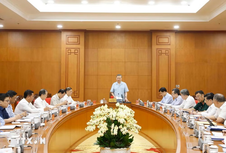Tổng B&iacute; thư, Chủ tịch nước T&ocirc; L&acirc;m: Đặt c&ocirc;ng nghiệp h&agrave;ng hải đ&uacute;ng vị tr&iacute; trong chiến lược x&acirc;y dựng Việt Nam trở th&agrave;nh quốc gia biển mạnh- Ảnh 1.