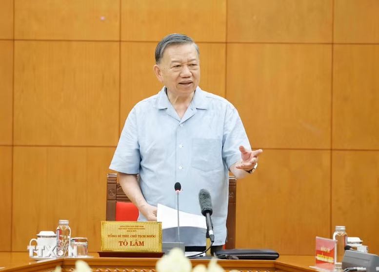 Tổng B&iacute; thư, Chủ tịch nước T&ocirc; L&acirc;m: Đặt c&ocirc;ng nghiệp h&agrave;ng hải đ&uacute;ng vị tr&iacute; trong chiến lược x&acirc;y dựng Việt Nam trở th&agrave;nh quốc gia biển mạnh- Ảnh 2.