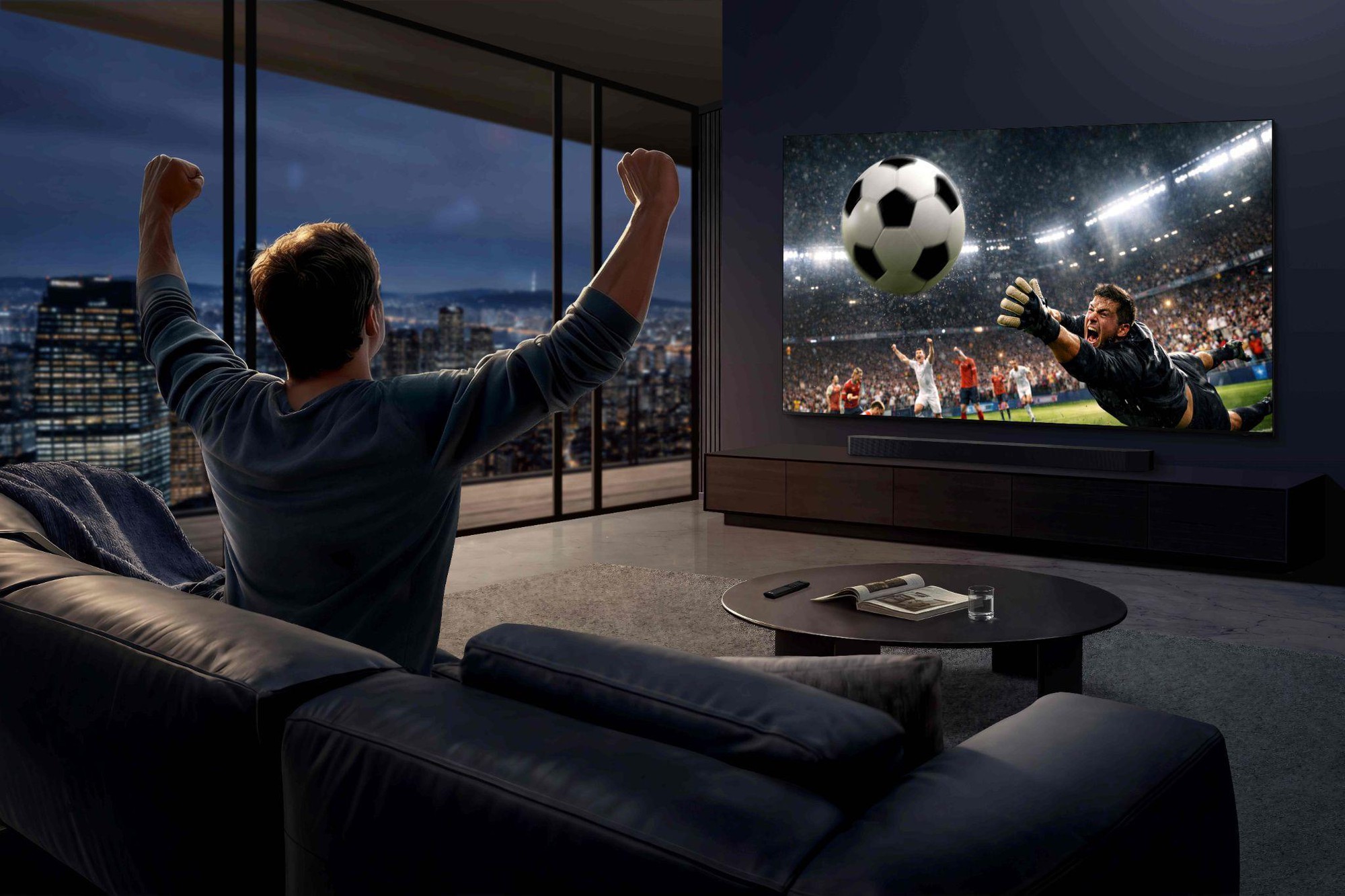 Chế độ Bóng đá AI trên Samsung AI TV thay đổi mạnh mẽ trải nghiệm xem bóng đá- Ảnh 2.