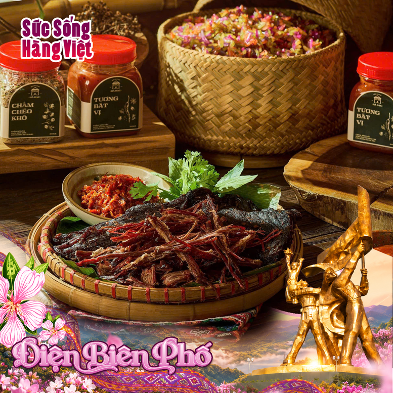 Đặc sản Điện Bi&ecirc;n hội tụ tại H&agrave; Nội qua kh&ocirc;ng gian 'Điện Bi&ecirc;n phố'- Ảnh 1.