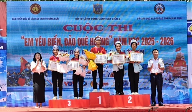 Lan tỏa t&igrave;nh y&ecirc;u biển, đảo đến học sinh đặc khu L&yacute; Sơn- Ảnh 2.