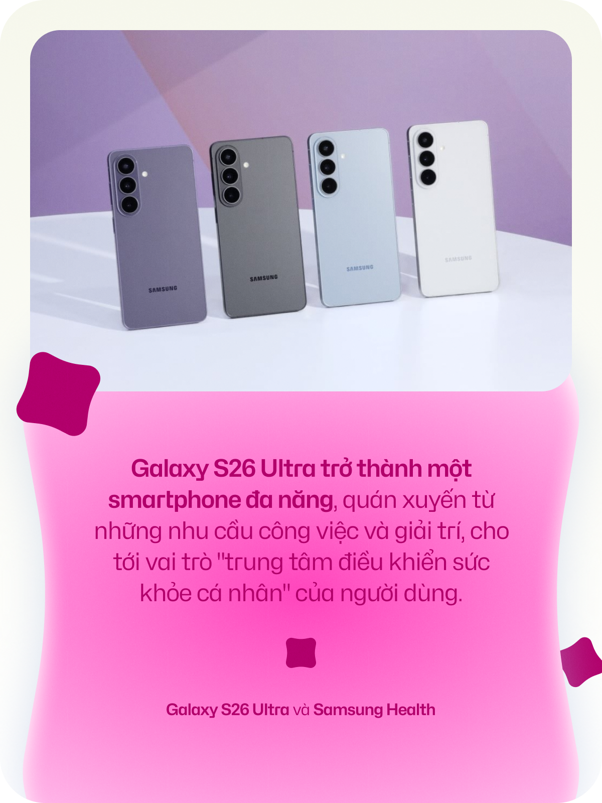 Galaxy S26 Ultra và Samsung Health: Từ những con số trên đồng hồ đến bức tranh toàn cảnh về sức khỏe- Ảnh 5.