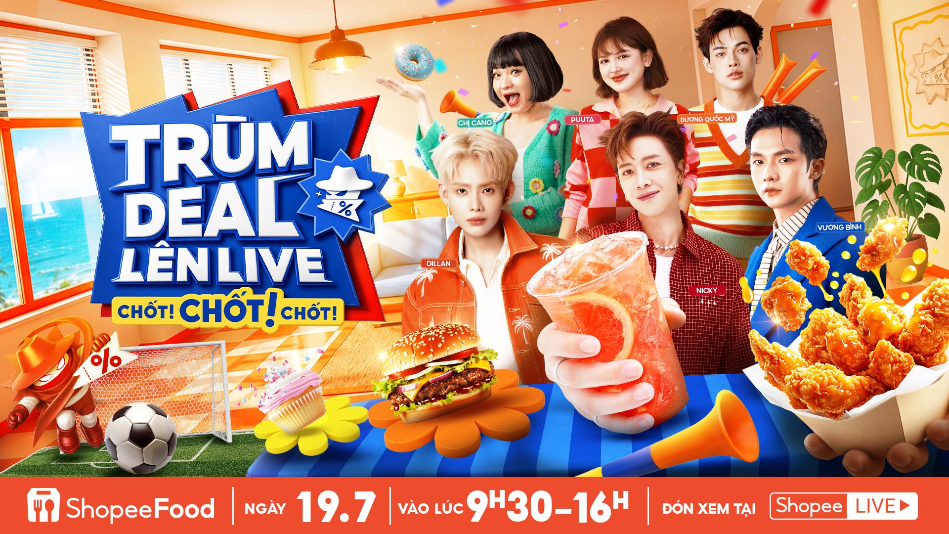 Cuối tuần xem livestream, nắm ngay b&iacute; k&iacute;p săn deal m&oacute;n ngon si&ecirc;u hời c&ugrave;ng ShopeeFood- Ảnh 2.