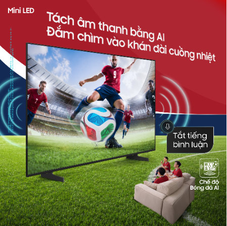 Trải nghiệm cực Wow: Chủ động bật tắt &acirc;m thanh s&acirc;n cỏ hay tiếng b&igrave;nh luận, l&agrave;m chủ ho&agrave;n to&agrave;n trận đấu - Ảnh 1.