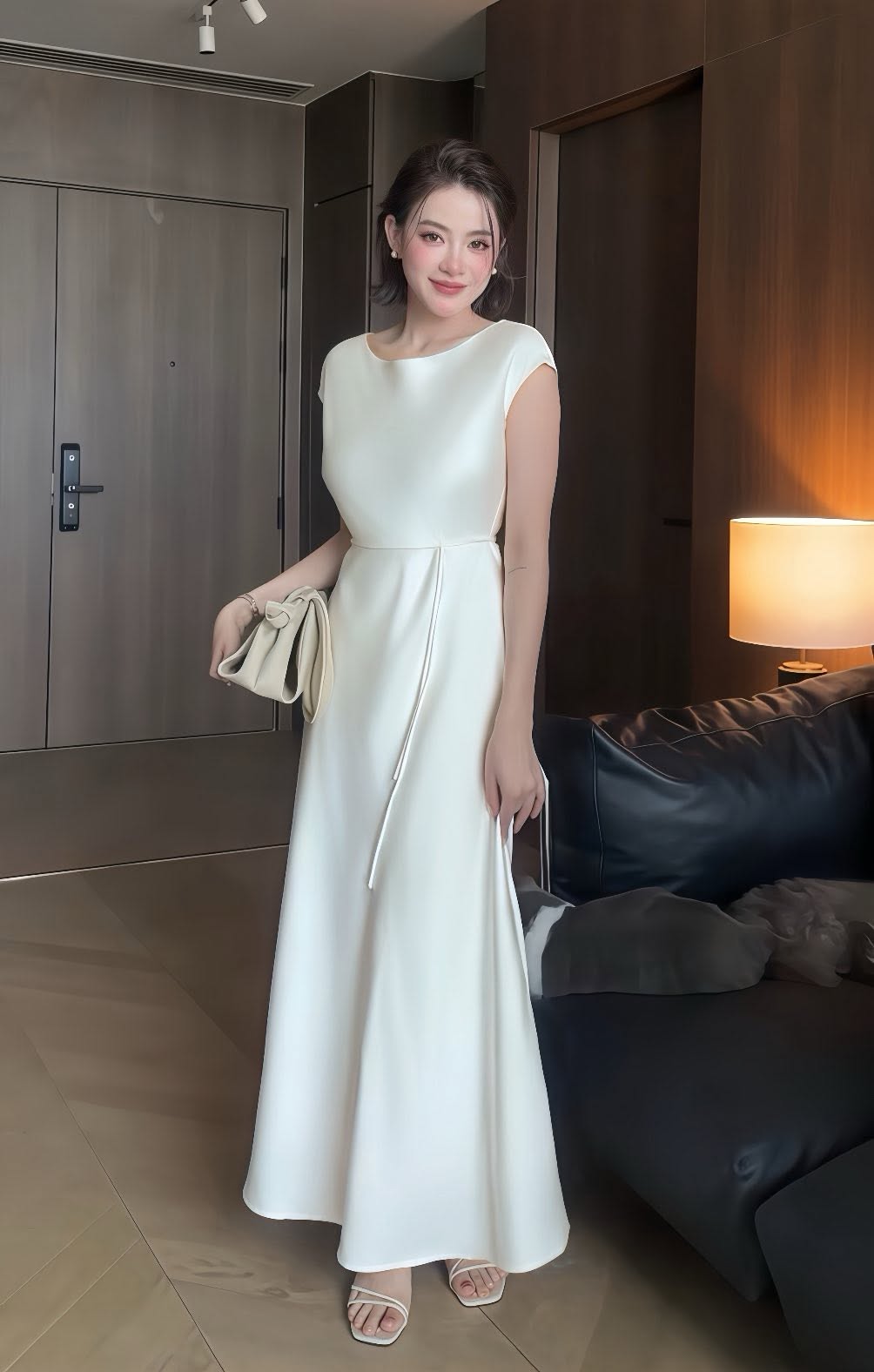 Đẹp và cao sang như Hà Tăng khi hóa thân thành "Nam Phương Hoàng hậu": Đầm lụa trắng tôn lên vẻ đẹp quý phái vượt thời gian- Ảnh 15.