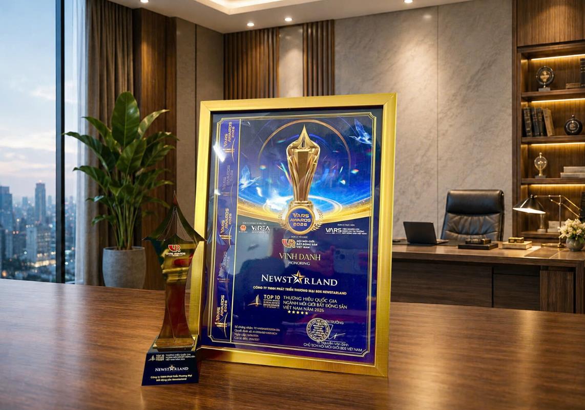 Newstarland ghi dấu ấn tại VARS Awards 2026, khẳng định vị thế ti&ecirc;n phong - Ảnh 1.