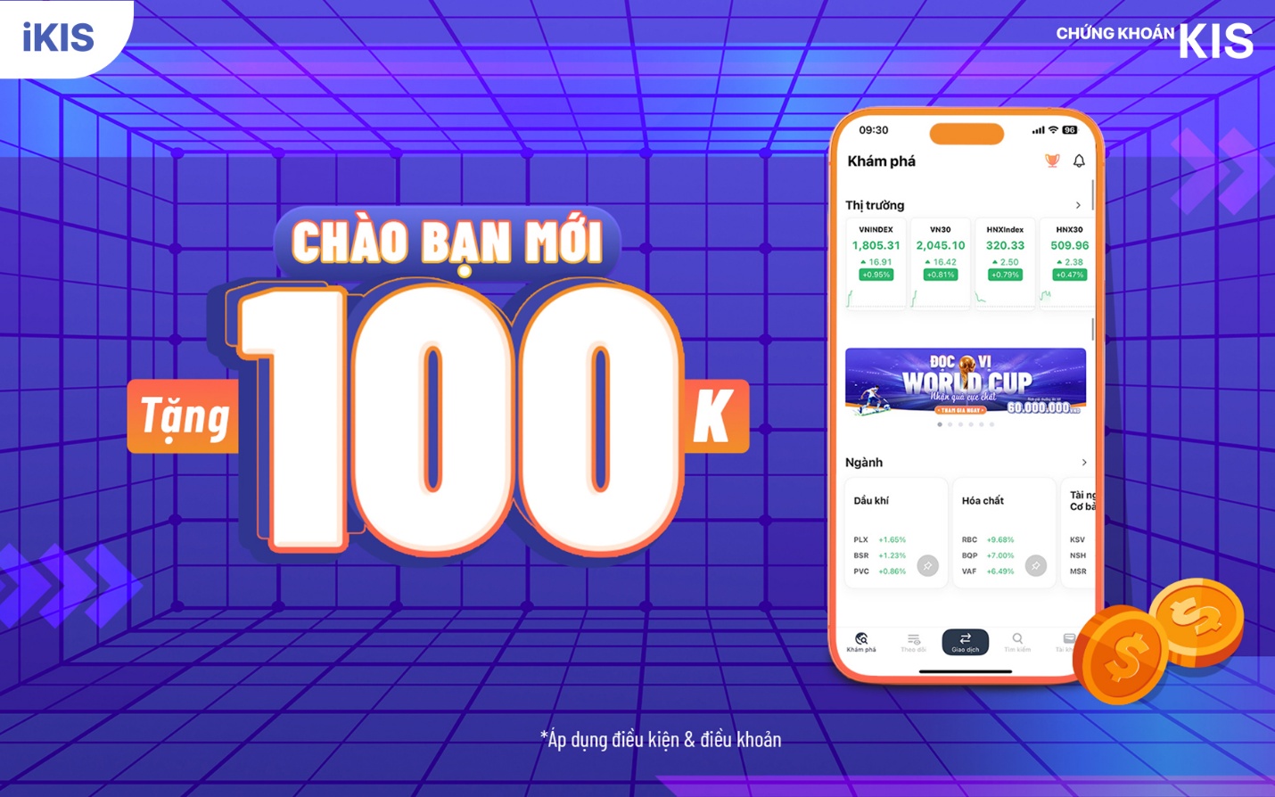Mở t&agrave;i khoản tr&ecirc;n iKIS, nhận thưởng tới 250.000 đồng - Ảnh 1.
