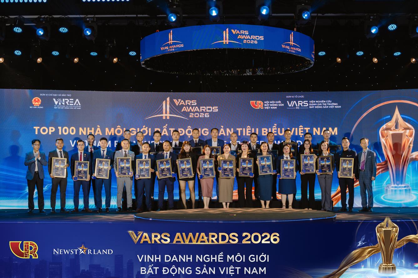 Newstarland ghi dấu ấn tại VARS Awards 2026, khẳng định vị thế ti&ecirc;n phong - Ảnh 3.