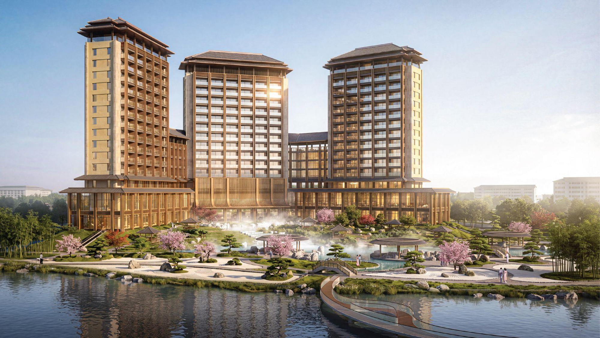 Alluvia Sunshine Marina của Sunshine Group sắp tr&igrave;nh l&agrave;ng tổ hợp căn hộ đầu ti&ecirc;n giữa th&agrave;nh phố kho&aacute;ng n&oacute;ng ven s&ocirc;ng Hồng - Ảnh 3.