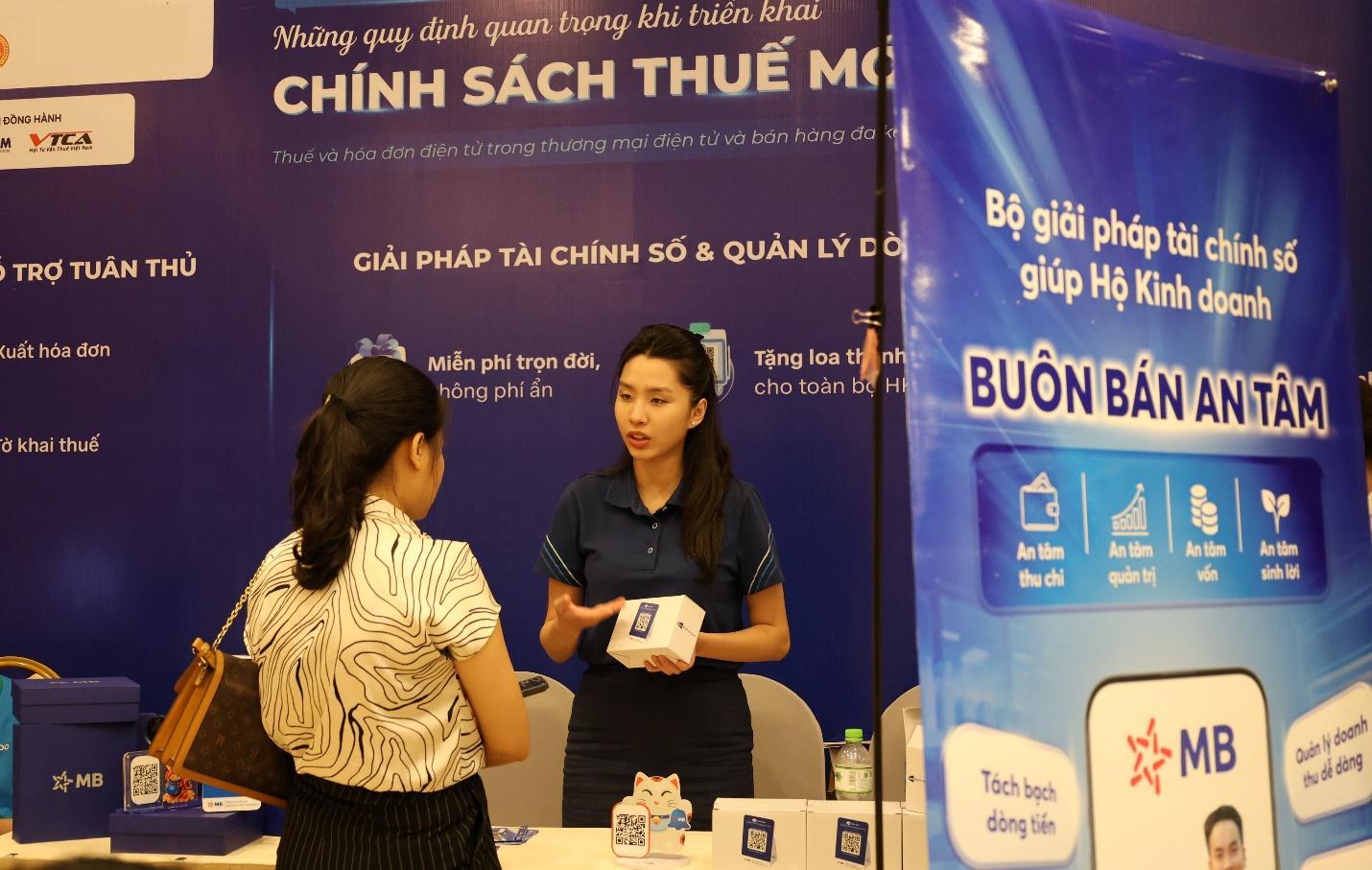 MB đồng h&agrave;nh c&ugrave;ng hộ kinh doanh trước những quy định thuế mới - Ảnh 2.