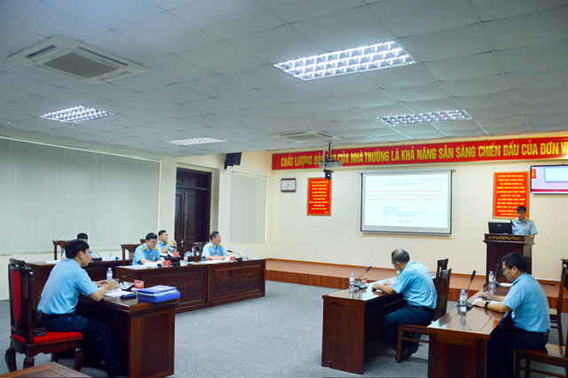 Học viện Ph&ograve;ng kh&ocirc;ng - Kh&ocirc;ng qu&acirc;n đ&aacute;nh gi&aacute; to&agrave;n diện chất lượng đ&agrave;o tạo tr&igrave;nh độ thạc sĩ nghệ thuật qu&acirc;n sự kh&oacute;a 28B - Ảnh 3.