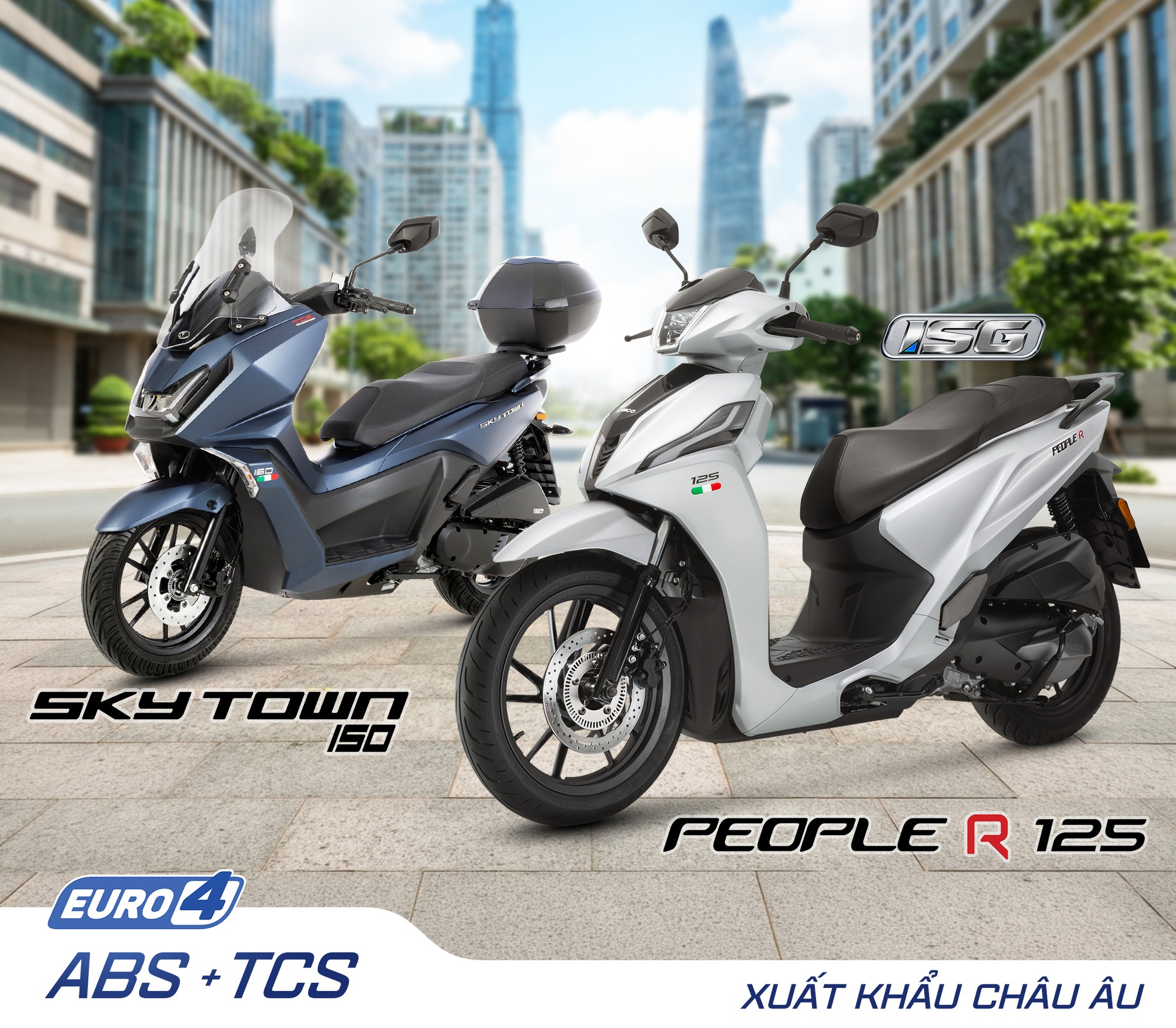 KYMCO Việt Nam ra mắt bộ đ&ocirc;i xe tay ga cao cấp PEOPLE R 125 v&agrave; SKY TOWN 150 - Ảnh 3.