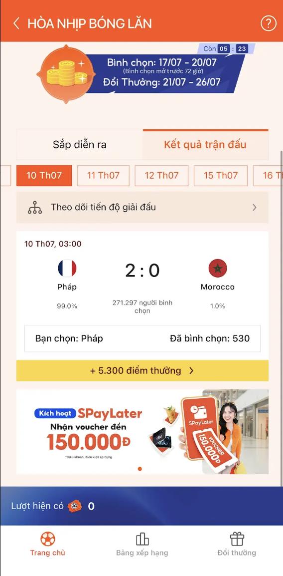 Hơn 1 triệu người tham gia 'ShopeePay H&ograve;a Nhịp B&oacute;ng Lăn - Chọn Đội Đỉnh, Rinh Qu&agrave; Xịn&rdquo;, sự kiện &ldquo;ồn &agrave;o&rdquo; nổi bật m&ugrave;a World Cup 2026- Ảnh 2.