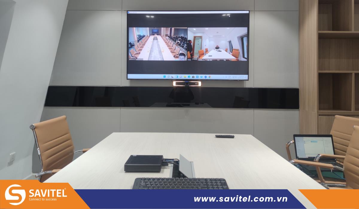Lắp đặt hệ thống hội nghị truyền h&igrave;nh trọn g&oacute;i - SAVITEL - Ảnh 2.