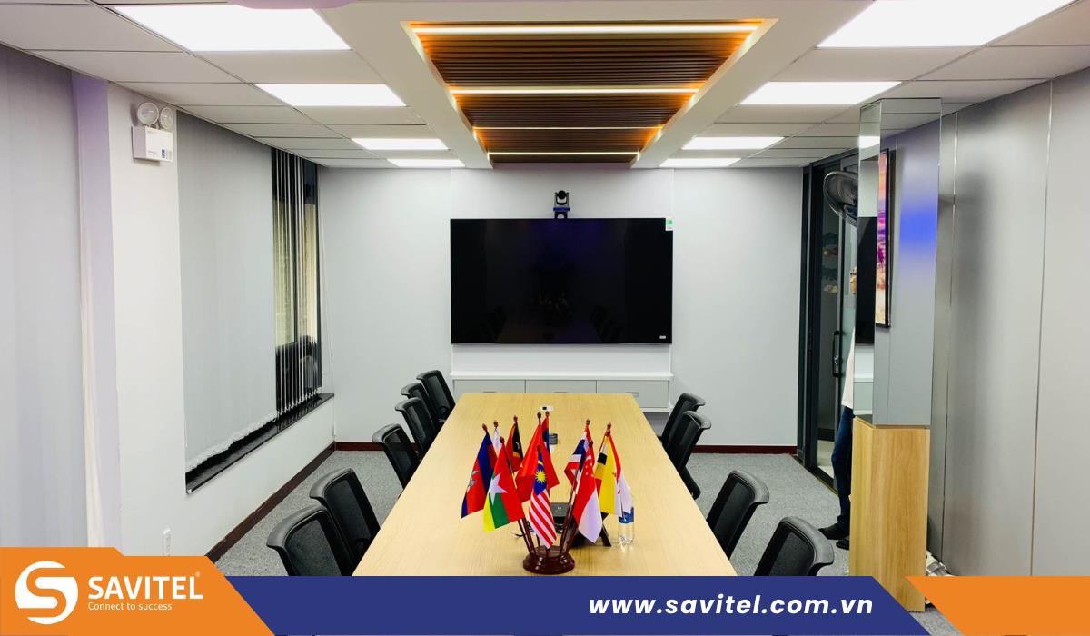 Lắp đặt hệ thống hội nghị truyền h&igrave;nh trọn g&oacute;i - SAVITEL - Ảnh 3.