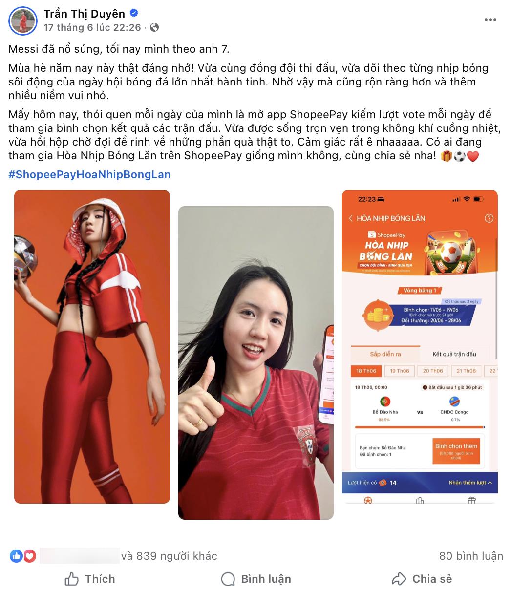 Hơn 1 triệu người tham gia 'ShopeePay H&ograve;a Nhịp B&oacute;ng Lăn - Chọn Đội Đỉnh, Rinh Qu&agrave; Xịn&rdquo;, sự kiện &ldquo;ồn &agrave;o&rdquo; nổi bật m&ugrave;a World Cup 2026- Ảnh 5.
