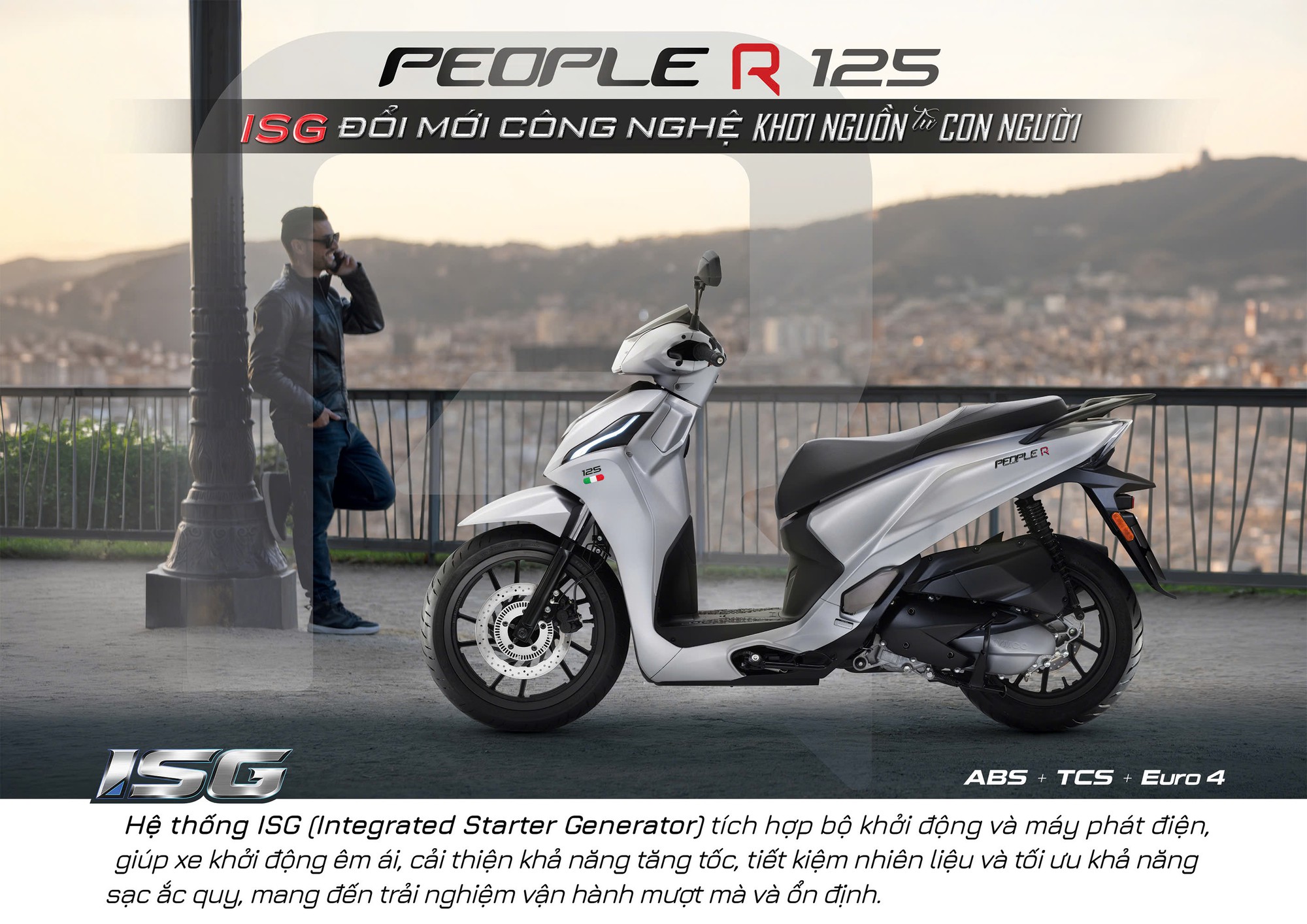 KYMCO Việt Nam ra mắt bộ đ&ocirc;i xe tay ga cao cấp PEOPLE R 125 v&agrave; SKY TOWN 150 - Ảnh 2.