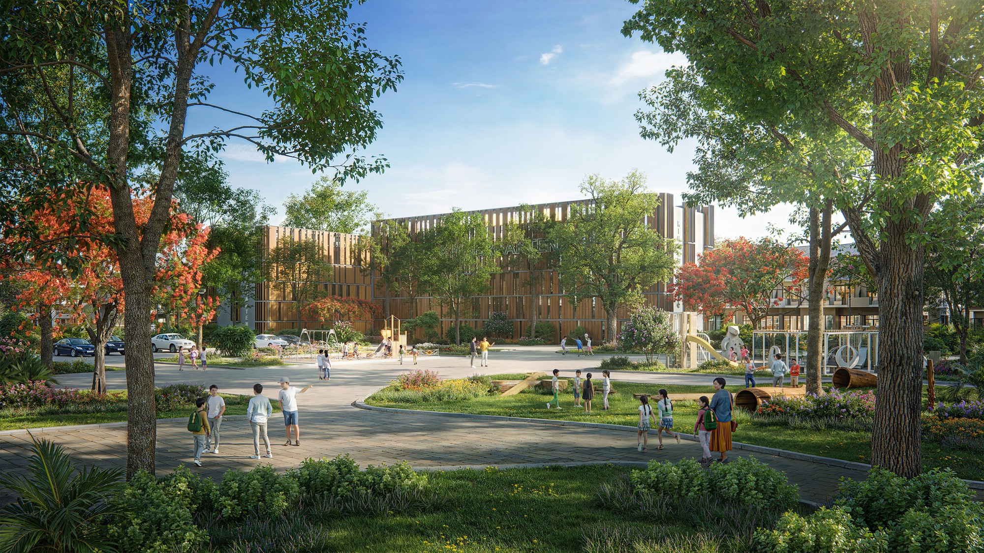 Ecopark ra mắt Rừng Phượng &ndash; đ&aacute;p ứng nhu cầu của nhiều gia đ&igrave;nh c&oacute; con nhỏ trong độ tuổi đến trường- Ảnh 4.