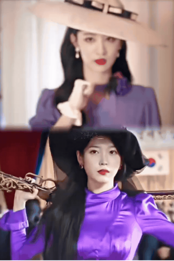 Nhìn Vương Sở Nhiên mới thấy IU chỉ như đứa trẻ con mặc trộm đồ của người lớn- Ảnh 1.