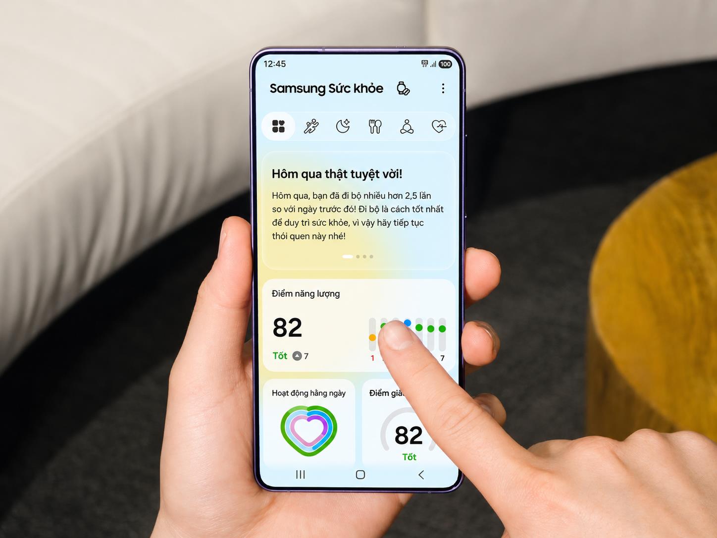 Khi Galaxy AI trở th&agrave;nh huấn luyện vi&ecirc;n sức khỏe 24/7 của d&acirc;n văn ph&ograve;ng: Đừng đợi đến khi mệt mới nghỉ - Ảnh 4.