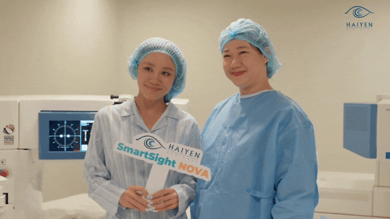Văn Mai Hương đi x&oacute;a cận nhưng được b&aacute;c sĩ y&ecirc;u cầu l&agrave;m th&ecirc;m một việc trước khi phẫu thuật- Ảnh 8.