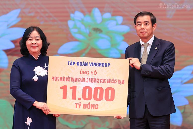 Thủ tướng Ch&iacute;nh phủ ph&aacute;t động "Phong tr&agrave;o đẩy mạnh chăm lo người c&oacute; c&ocirc;ng với c&aacute;ch mạng"- Ảnh 14.