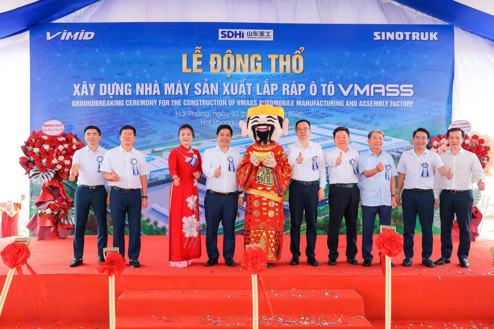 VIMID động thổ nh&agrave; m&aacute;y VMASS - Đ&aacute;nh dấu mốc chuyển m&igrave;nh chiến lược- Ảnh 3.