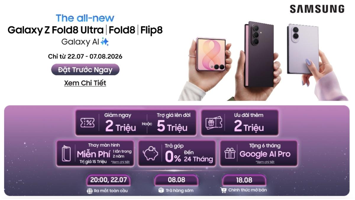 Samsung Galaxy Z Fold 8 hay l&ecirc;n đời Z Fold 8 Ultra: Ch&ecirc;nh 6 triệu, chọn m&aacute;y n&agrave;o?- Ảnh 3.