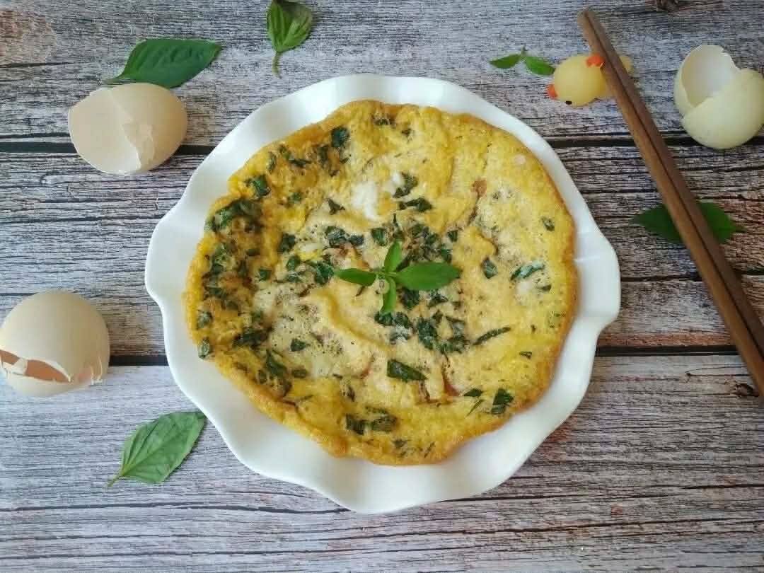 Vẫn là món trứng chiên nhưng cho thêm nắm lá này thái nhỏ, hương vị nâng tầm, thơm nức mũi và ngon vô cùng- Ảnh 9.