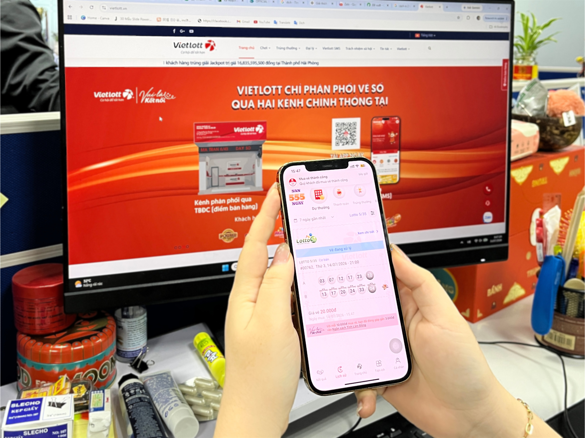 B&iacute; quyết chọn số của những người chơi xổ số quay nhanh Lotto 5/35 - Ảnh 1.
