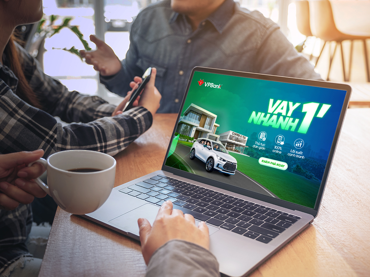 VPBank số h&oacute;a quy tr&igrave;nh vay: Nhận kết quả ph&ecirc; duyệt sơ bộ chỉ trong 1 ph&uacute;t - Ảnh 1.