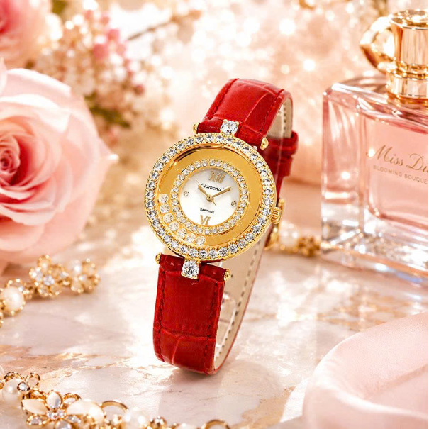 Đồng hồ Diamond D - N&eacute;t chấm ph&aacute; l&agrave;m n&ecirc;n phong c&aacute;ch của người phụ nữ hiện đại- Ảnh 1.