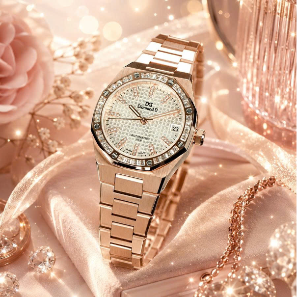 Đồng hồ Diamond D - N&eacute;t chấm ph&aacute; l&agrave;m n&ecirc;n phong c&aacute;ch của người phụ nữ hiện đại- Ảnh 4.