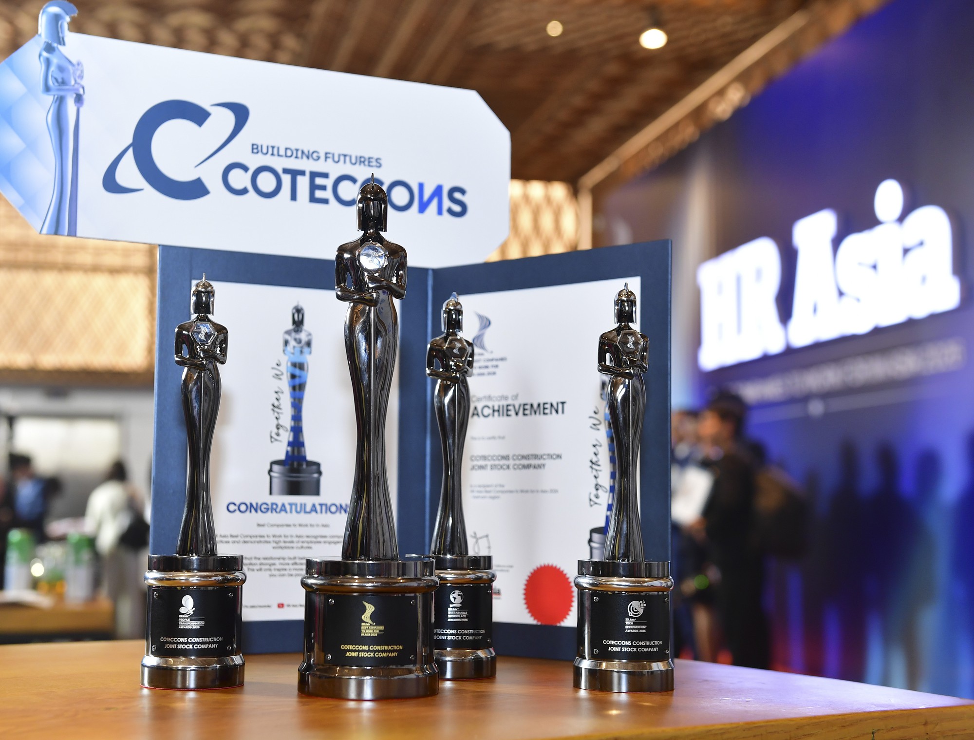 Coteccons được vinh danh tại 4 giải thưởng HR Asia Awards 2026 - Ảnh 2.