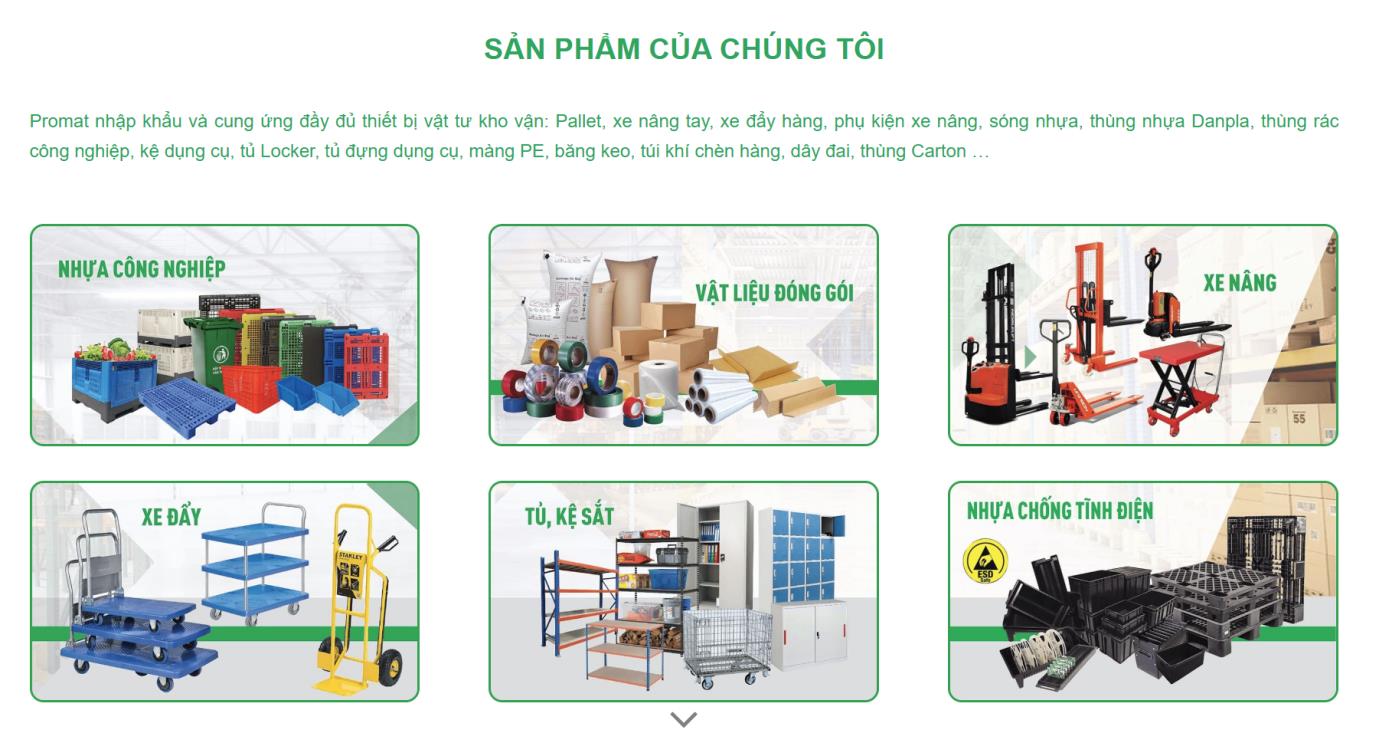 Promat &ndash; C&ocirc;ng ty b&aacute;n xe n&acirc;ng tay uy t&iacute;n tại Việt Nam 2026 - Ảnh 1.