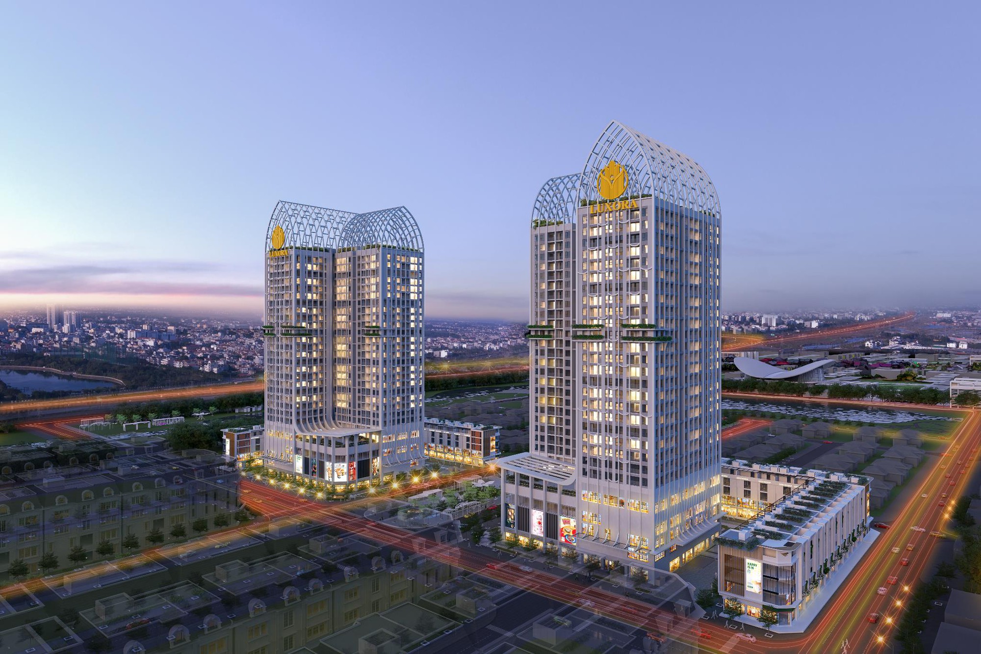 Luxora Bắc Giang tổ chức lễ cất n&oacute;c, tiến gần mốc ho&agrave;n thiện dự &aacute;n - Ảnh 2.