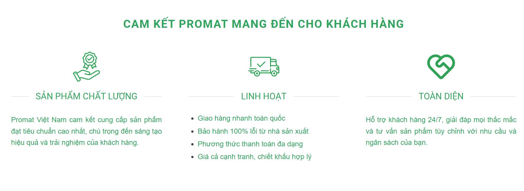 Promat &ndash; C&ocirc;ng ty b&aacute;n xe n&acirc;ng tay uy t&iacute;n tại Việt Nam 2026 - Ảnh 3.