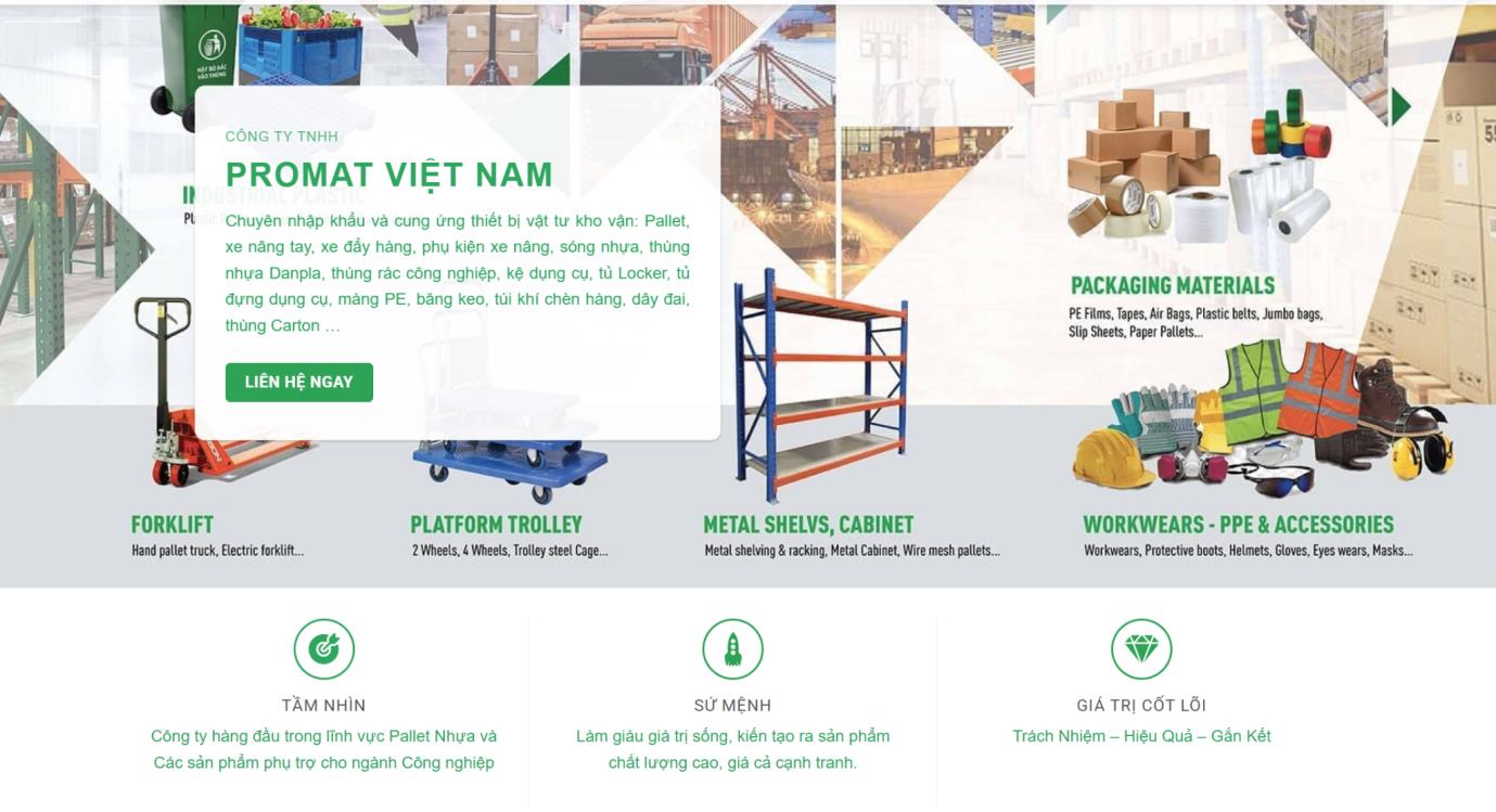 Promat &ndash; C&ocirc;ng ty b&aacute;n xe n&acirc;ng tay uy t&iacute;n tại Việt Nam 2026 - Ảnh 4.