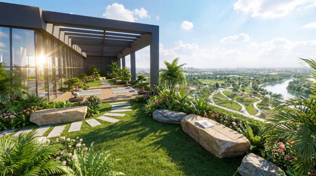 Giải m&atilde; hấp lực từ đặc quyền kho&aacute;ng n&oacute;ng c&ugrave;ng m&ocirc; h&igrave;nh Compound Resort tại Alumi Premium (Alluvia City) - Ảnh 2.