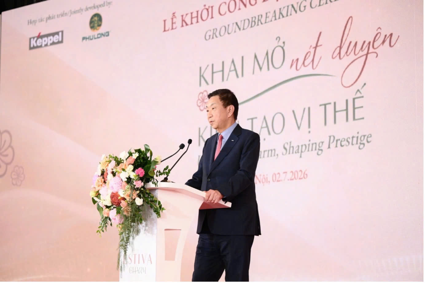 Ph&uacute; Long v&agrave; Keppel khởi c&ocirc;ng Estiva Charm, kiến tạo chuẩn sống mới tại ph&iacute;a T&acirc;y H&agrave; Nội - Ảnh 2.