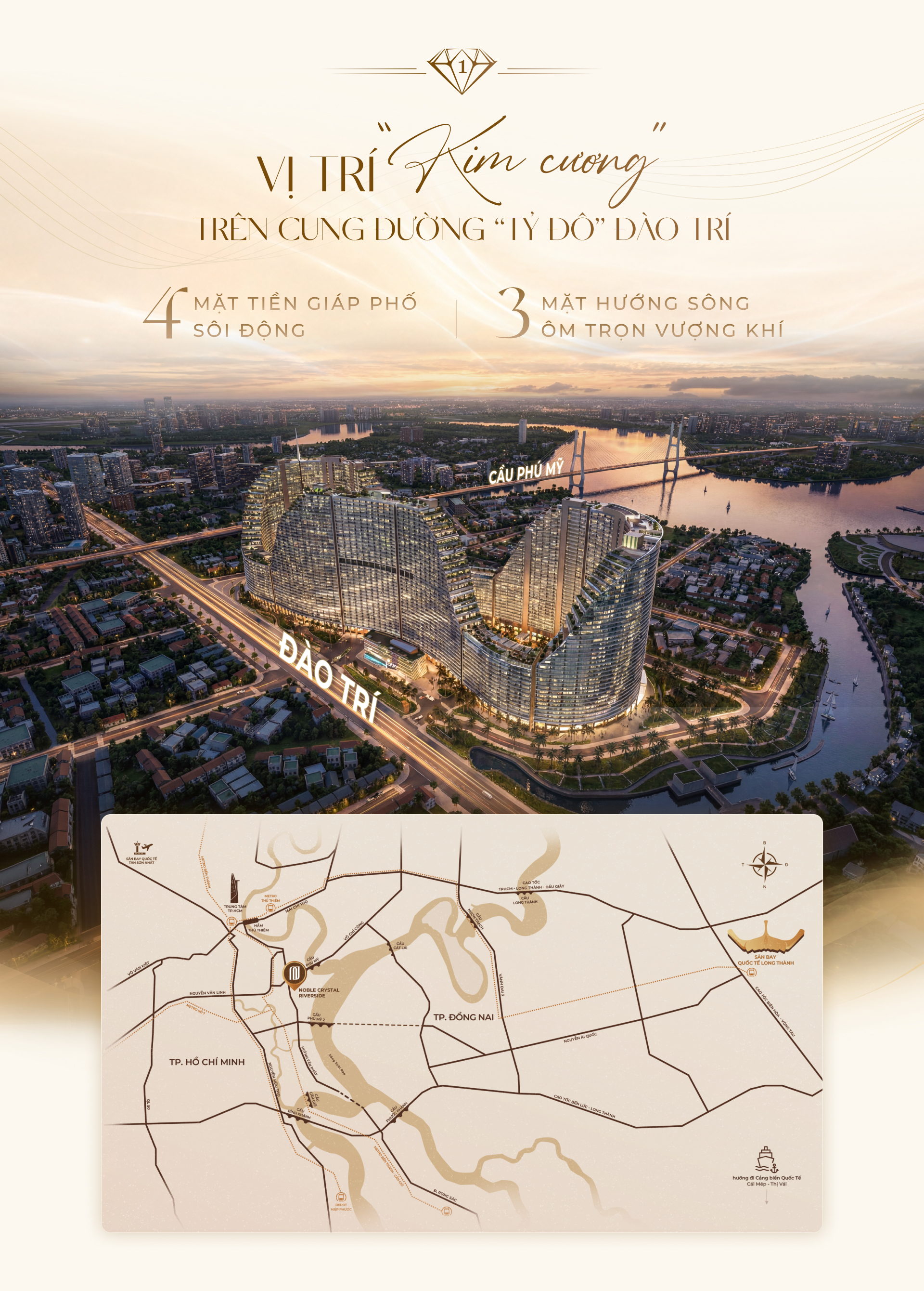 Noble Crystal Riverside - Quần thể đô thị phức hợp - Chuẩn sống resort 5 sao bên sông Sài Gòn - Ảnh 1.