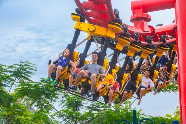 Duy nhất h&egrave; n&agrave;y, c&ocirc;ng vi&ecirc;n giải tr&iacute; cảm gi&aacute;c mạnh &ldquo;bao vui&rdquo; c&aacute;ch H&agrave; Nội 150km &aacute;p dụng gi&aacute; v&eacute; chỉ 150.000 đồng - Ảnh 1.