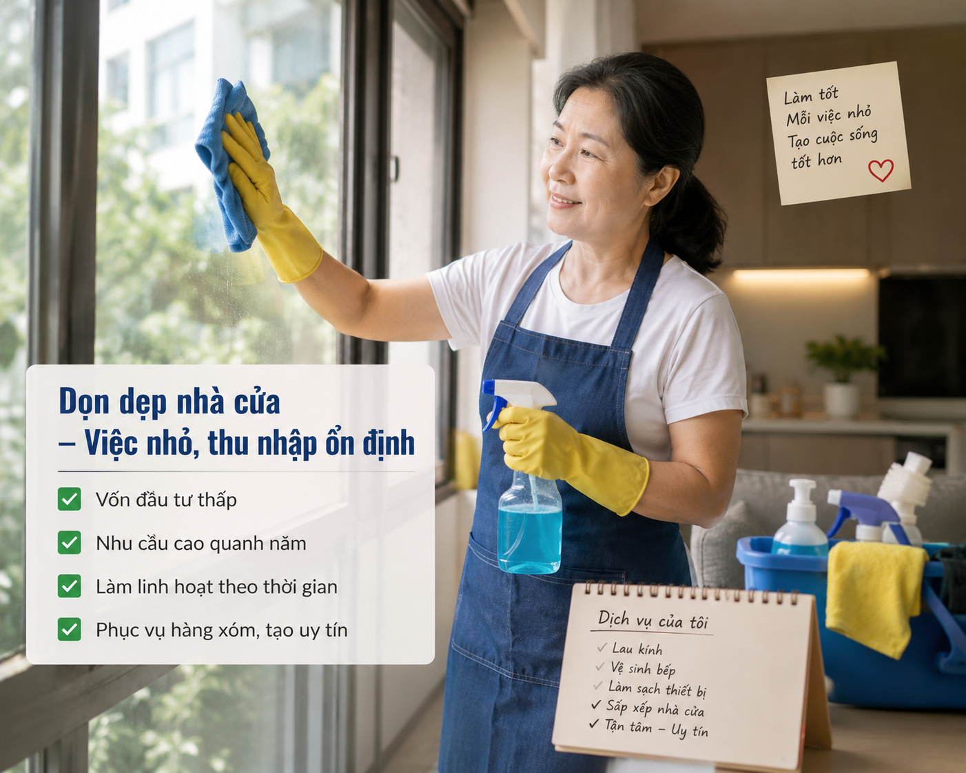 3 c&ocirc;ng việc l&agrave;m th&ecirc;m &iacute;t vốn, đ&aacute;ng tin cậy cho người trung ni&ecirc;n: Kh&ocirc;ng cần bỏ việc ch&iacute;nh, thu nhập tăng dần theo thời gian - Ảnh 3.