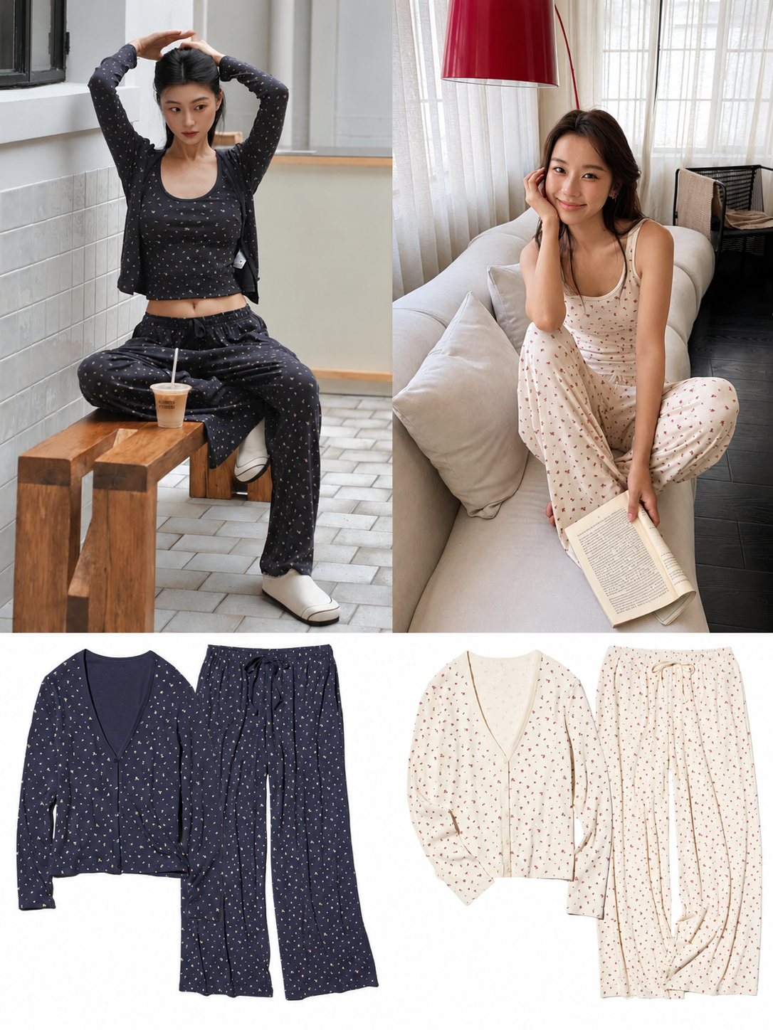 Đồ mặc nhà đang được diện xuống phố: Loạt thiết kế hoa nhí, kẻ ô tạo nên xu hướng mùa hè 2026- Ảnh 5.